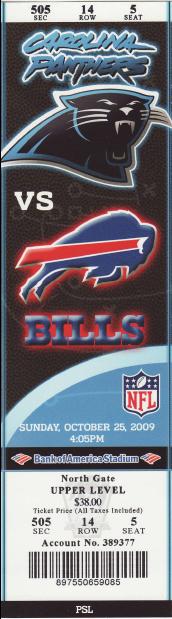 Buy Carolina Panthers Tickets at Quest for 31