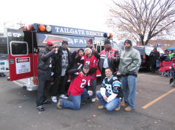 Falcons Tailgate Rescue