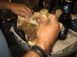 Chopped Beef sandwich at Dallas Cowboys Stadium