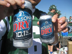Give me another Molson Dry