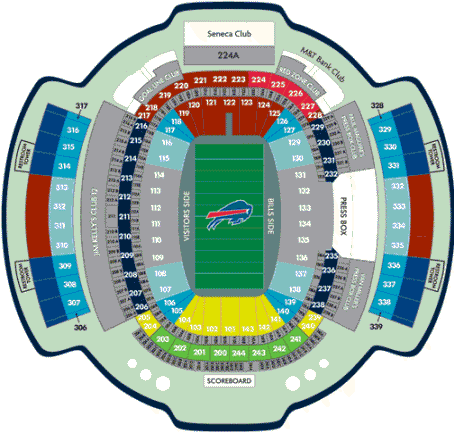 25 Buffalo Bills Stadium Map - Maps Database Source