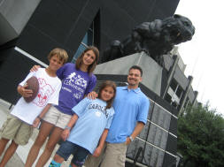 The Panthers at Bank of America Stadium